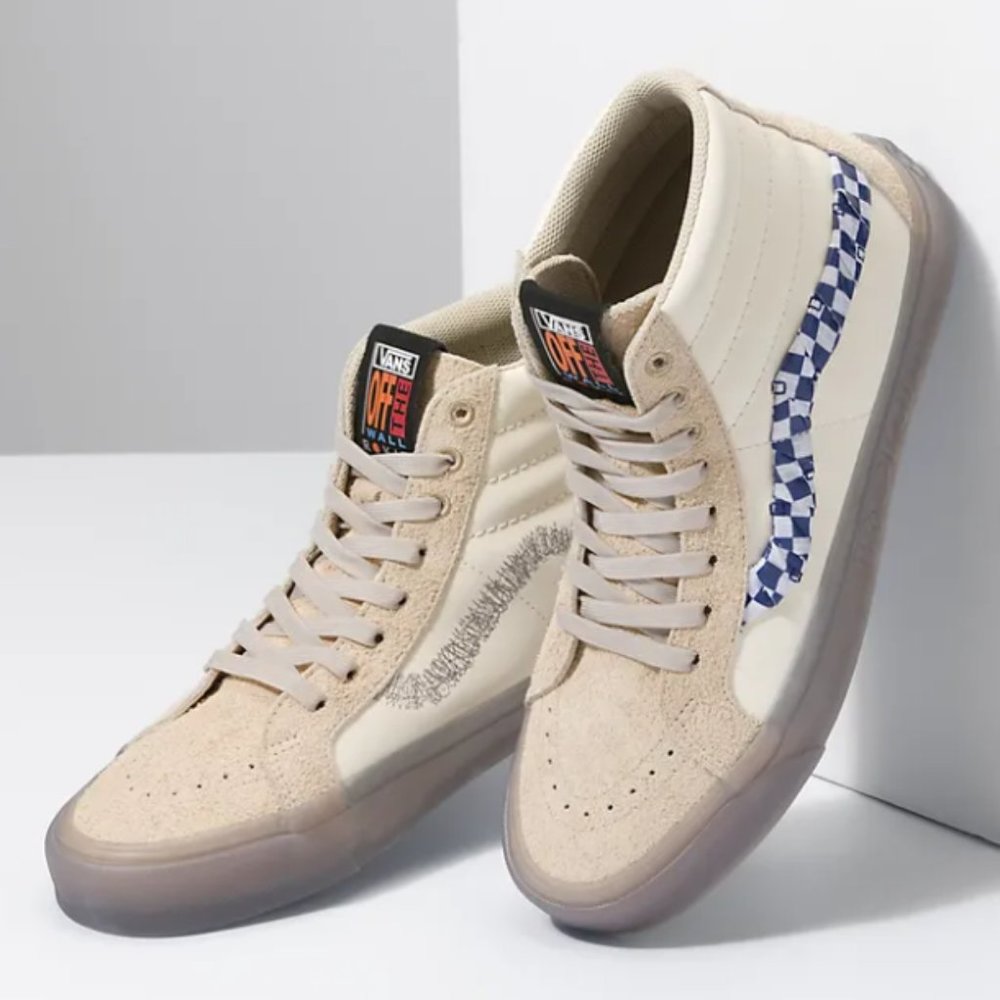 VANS x Rokit Sk8-hi 38 DX High Top Sneakers Unisex Mens 7 || Womens 8.5